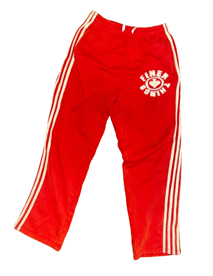 Red Striped Sweats